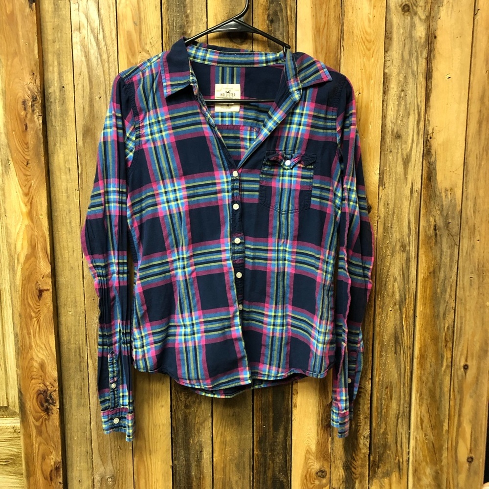 Plaid top